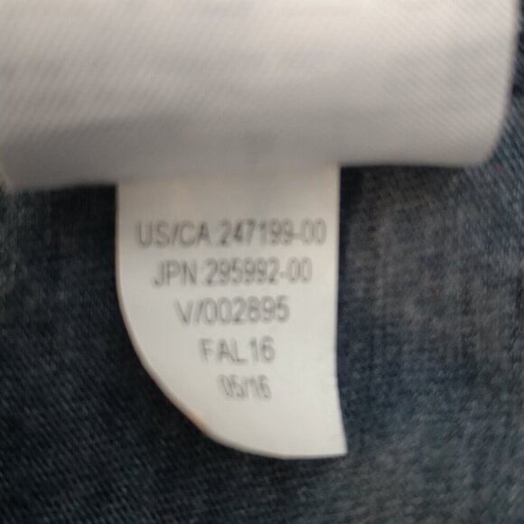 Banana Republic Men's Size Large Dark Grey Plaid Short Sleeve Polo Shirt - Picture 6 of 9